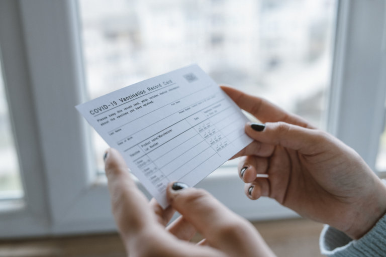 fake vaccine card